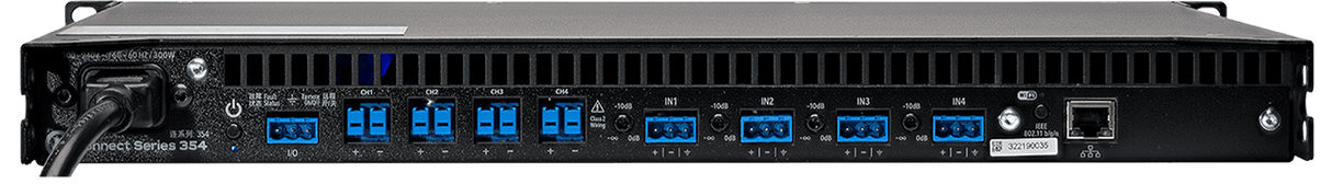 LEA CS354 Smart AMP | 4 Channels | 350 Watts Per Channel