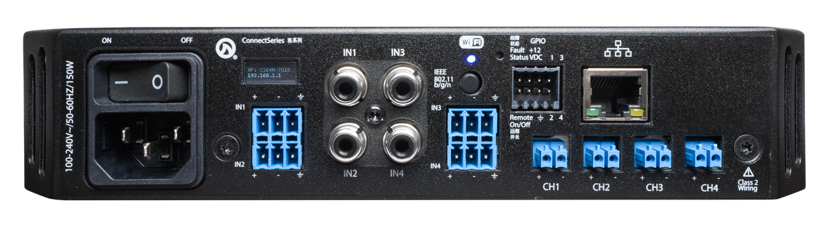 LEA CS34D Smart AMP | 4 Channels | 30 Watts per Channel