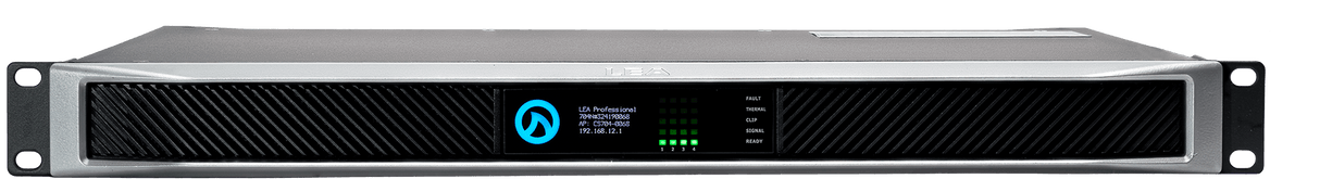 LEA CS704-ADSP Smart AMP | 4 Channels | 700 Watts Per Channel
