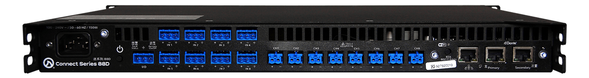 LEA CS88D Smart AMP | 8 Channels | 80 Watts Per Channel