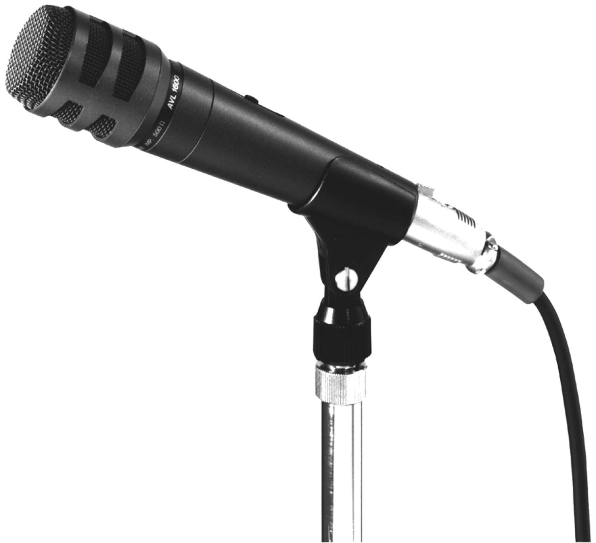 TOA DM-1200 Microphone Handheld Speech Stand Adapter 25' Cable w/ XLR-F to 1/4" Phone Plug