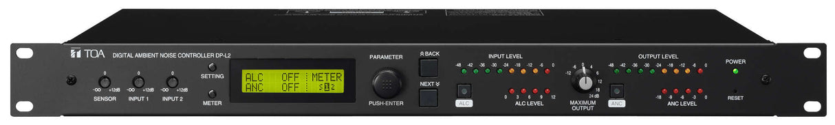 TOA DP-L2 CU Digital Ambient Noise Controller Two Line Inputs Two Line Outputs