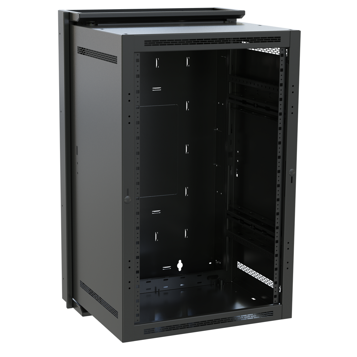 Middle Atlantic DWR-18-17 18SP/17D WALLRACK BLACK