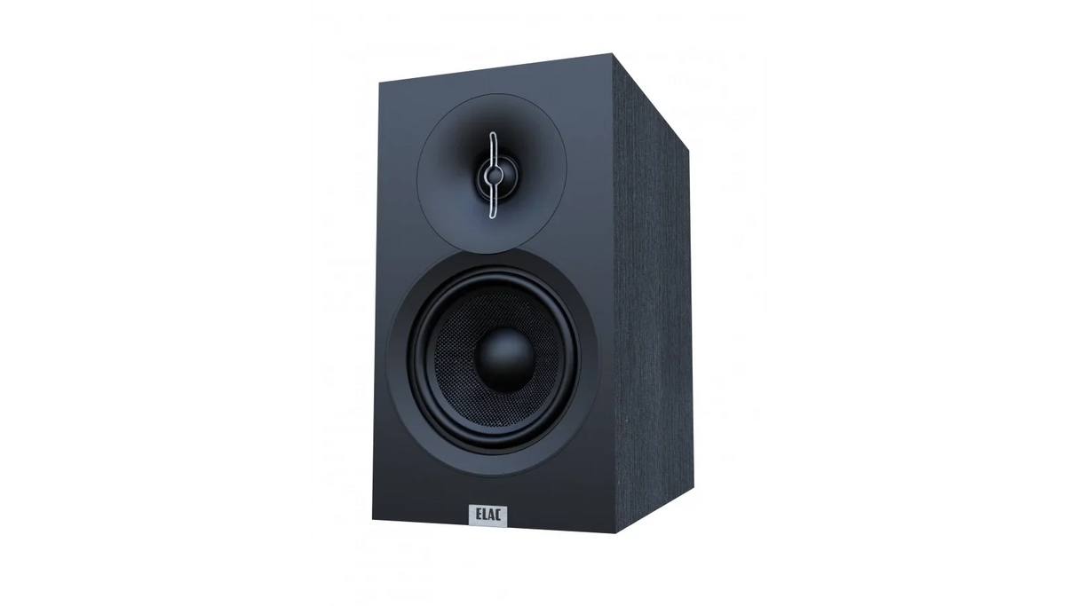 Elac 5.25" Debut 3.0 DB53-BK Bookshelf Speakers - Black, Pair