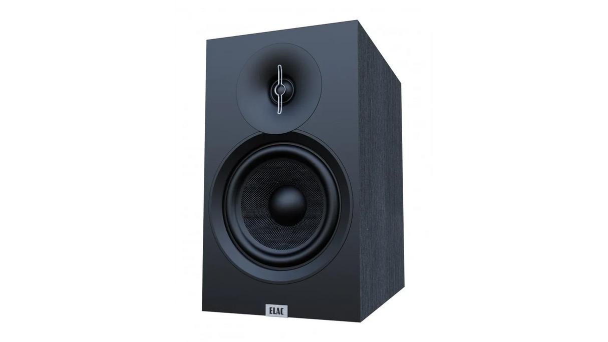 Elac 6.5" Debut 3.0 DB63-BK Bookshelves Speaker - Black, Pair