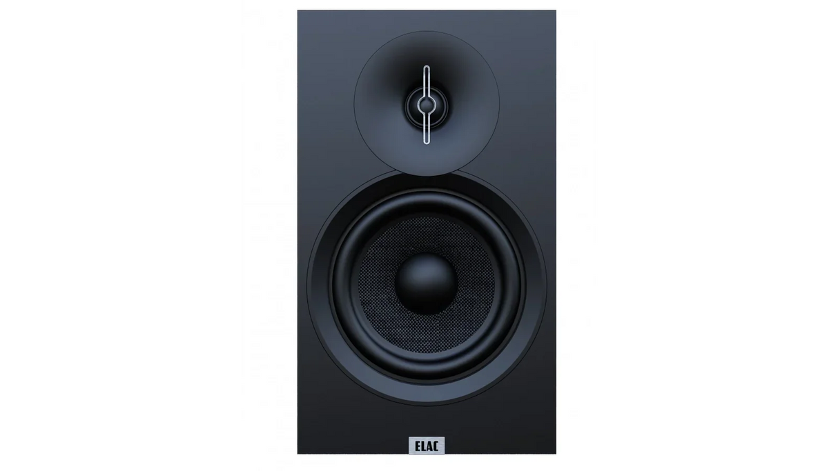 Elac 6.5" Debut 3.0 DB63-BK Bookshelves Speaker - Black, Pair