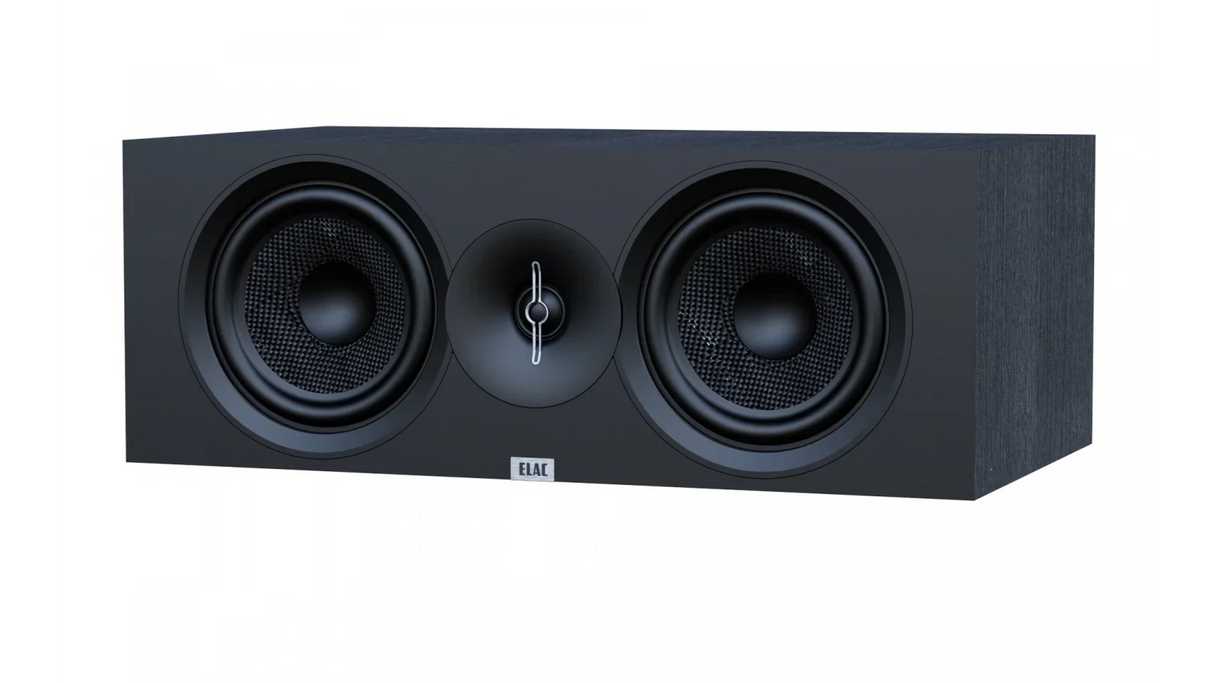 Elac 6.5" Debut 3.0 - DB62-Bk Center Channel - Black, Each