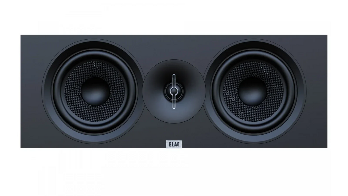 Elac 6.5" Debut 3.0 - DB62-Bk Center Channel - Black, Each