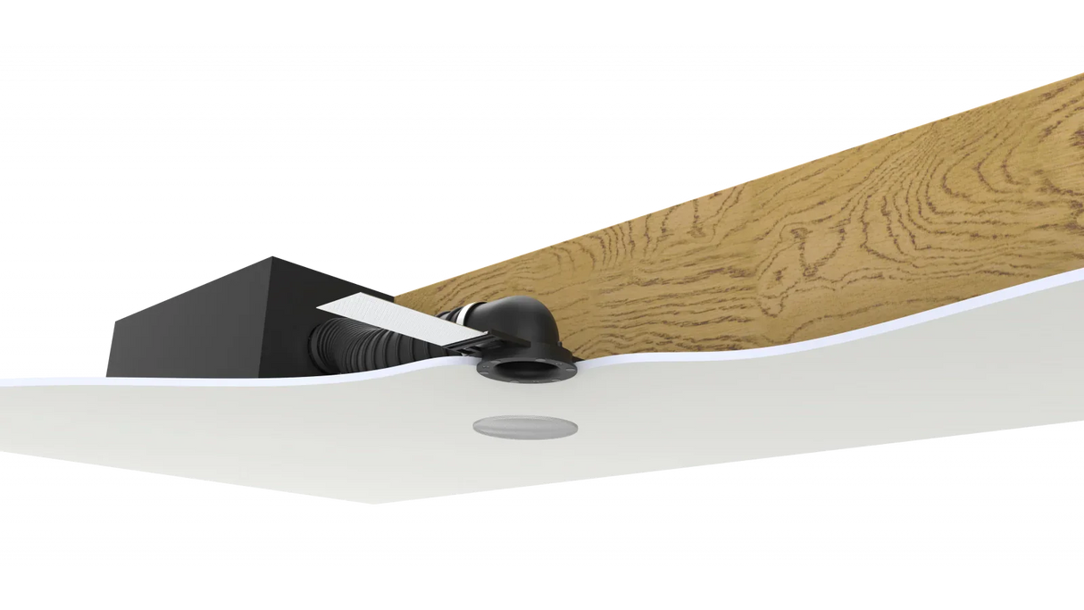 Elac IC-VS6-B 6.5" Passive In-Ceiling Subwoofer - Black, Each