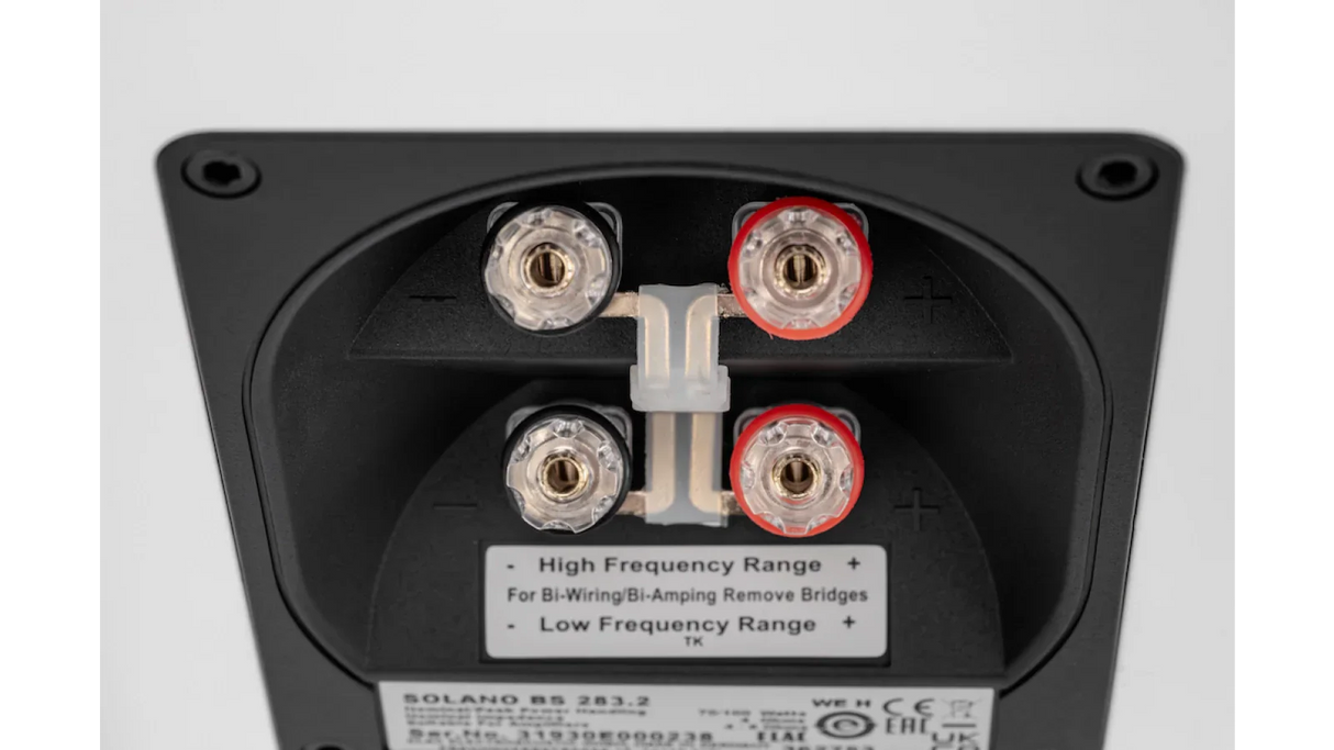 Elac 6" Solano 2.0, 2-Way Bookshelf Speakers with Jet 6 Tweeter - Gloss White, Pair