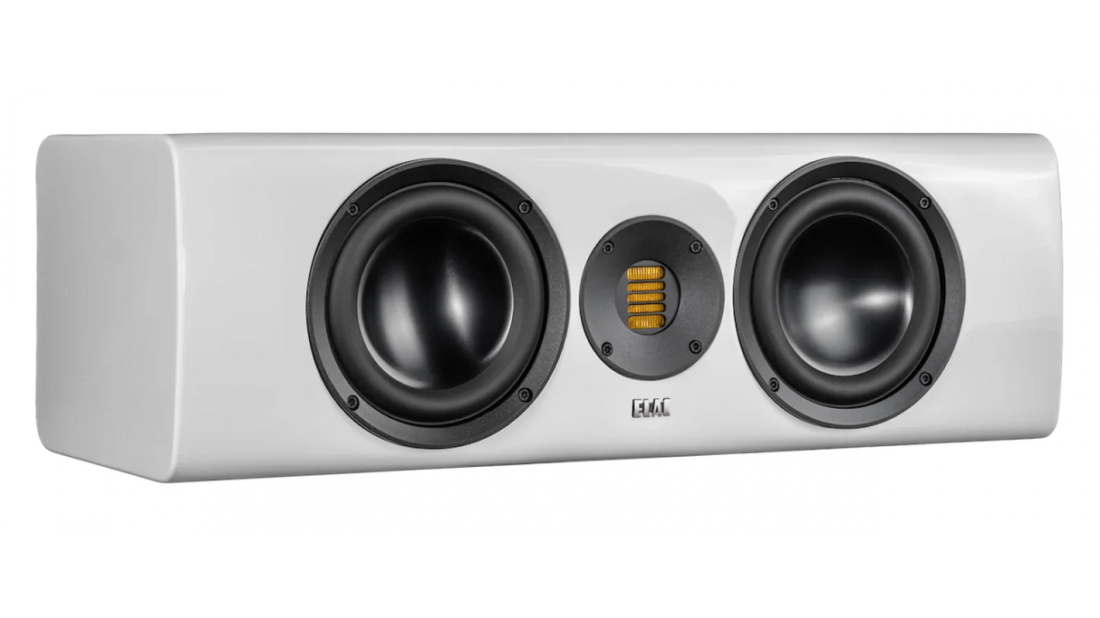 Elac 6" Solano 2.0, 2.5-Way Center Speaker with Jet 6 Tweeter - Gloss White, Each