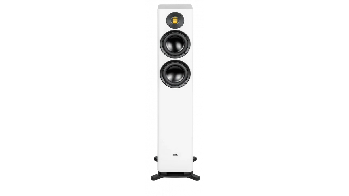 Elac 6" Solano 2.0, 2.5-Way Floorstanding Speaker with Jet 6 Tweeter - Gloss White, Each