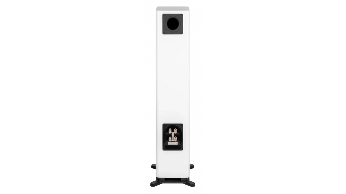 Elac 6" Solano 2.0, 2.5-Way Floorstanding Speaker with Jet 6 Tweeter - Gloss White, Each