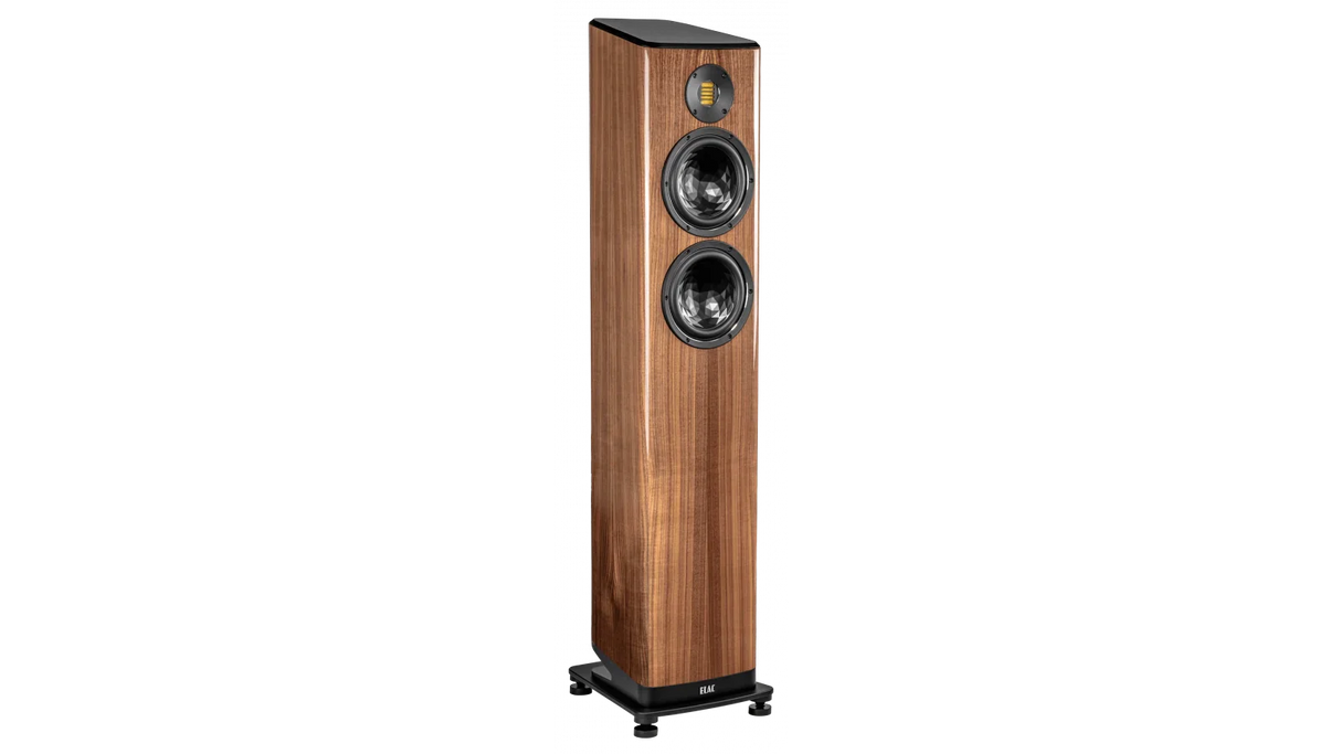 Elac Vela 2.0 7" 2.5 Way Floorstanding Speaker with JET 6 Tweeter - Gloss Walnut, Each