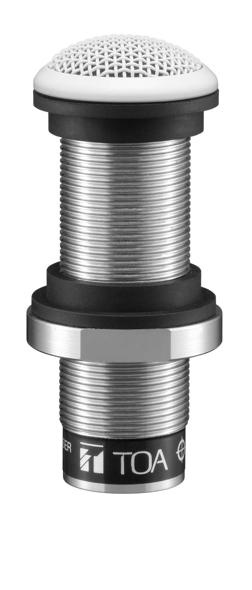 TOA EM-600 Flush-Mount Button Microphone Phantom Power Required