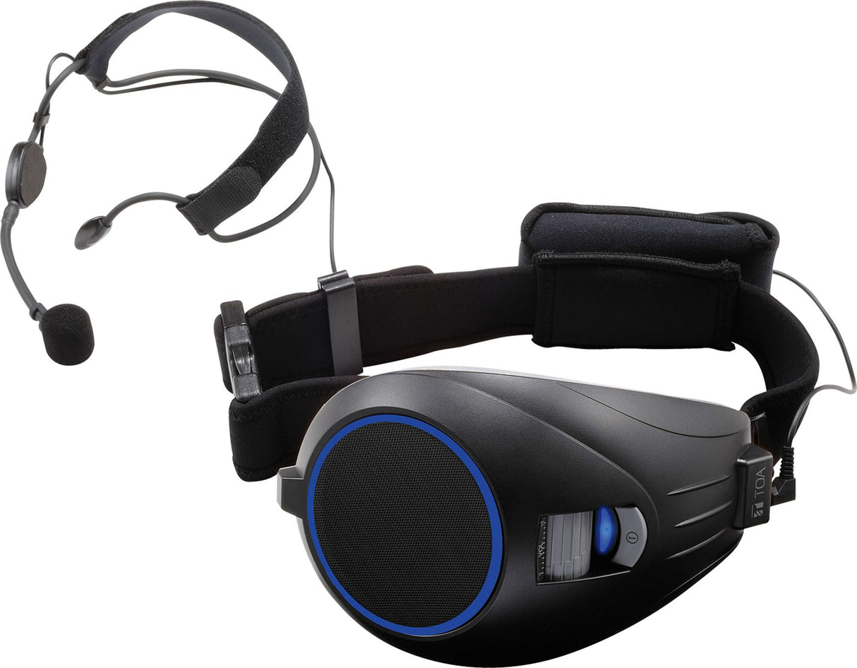 TOA ER-1000A-BT AMQ Compact, Lightweight, Hands-Free Portable Public Address System With 6W Speaker