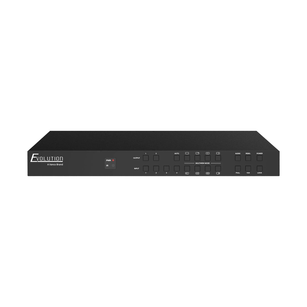 Evolution 4K 4×2 Seamless Audio and Video Matrix with Multiview