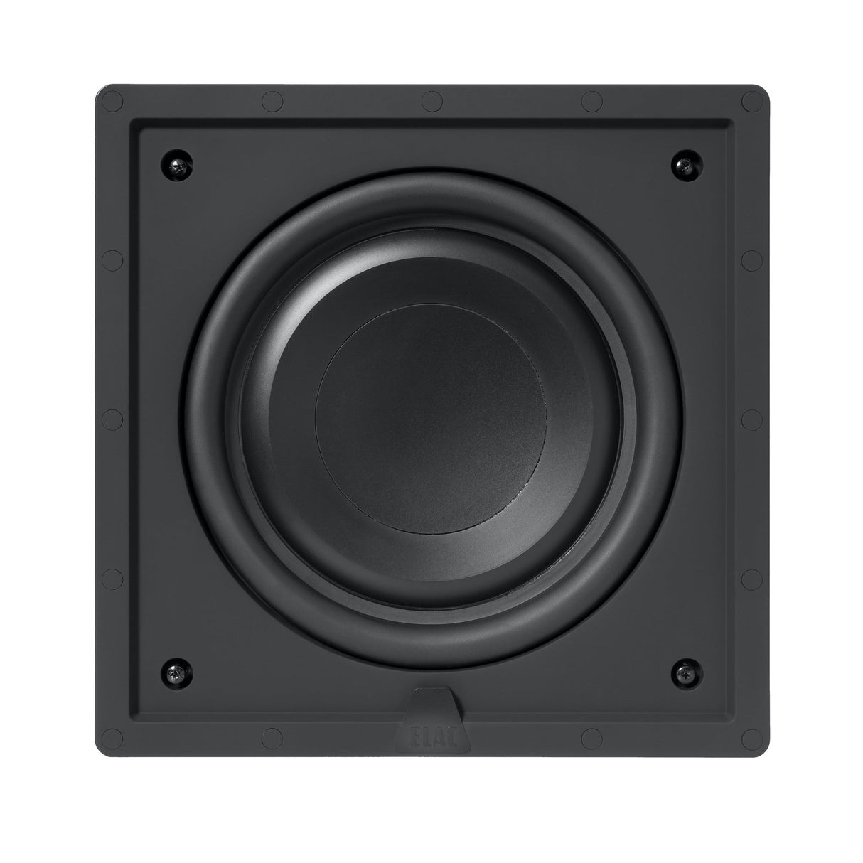 Elac IW-S10EQ-W 10" 400 Watt In-Wall Subwoofer - White, Each