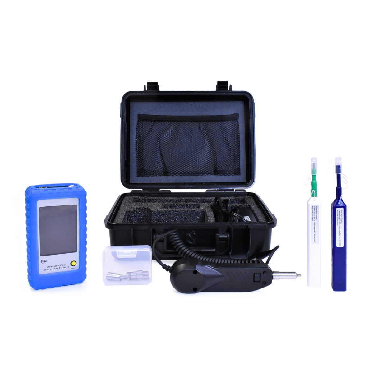 Cleerline SSF-MICROV-250X 250x Fiber Optic Video Microscope with 1.25mm LC and 2.5mm SC one-click cleaners Per Each