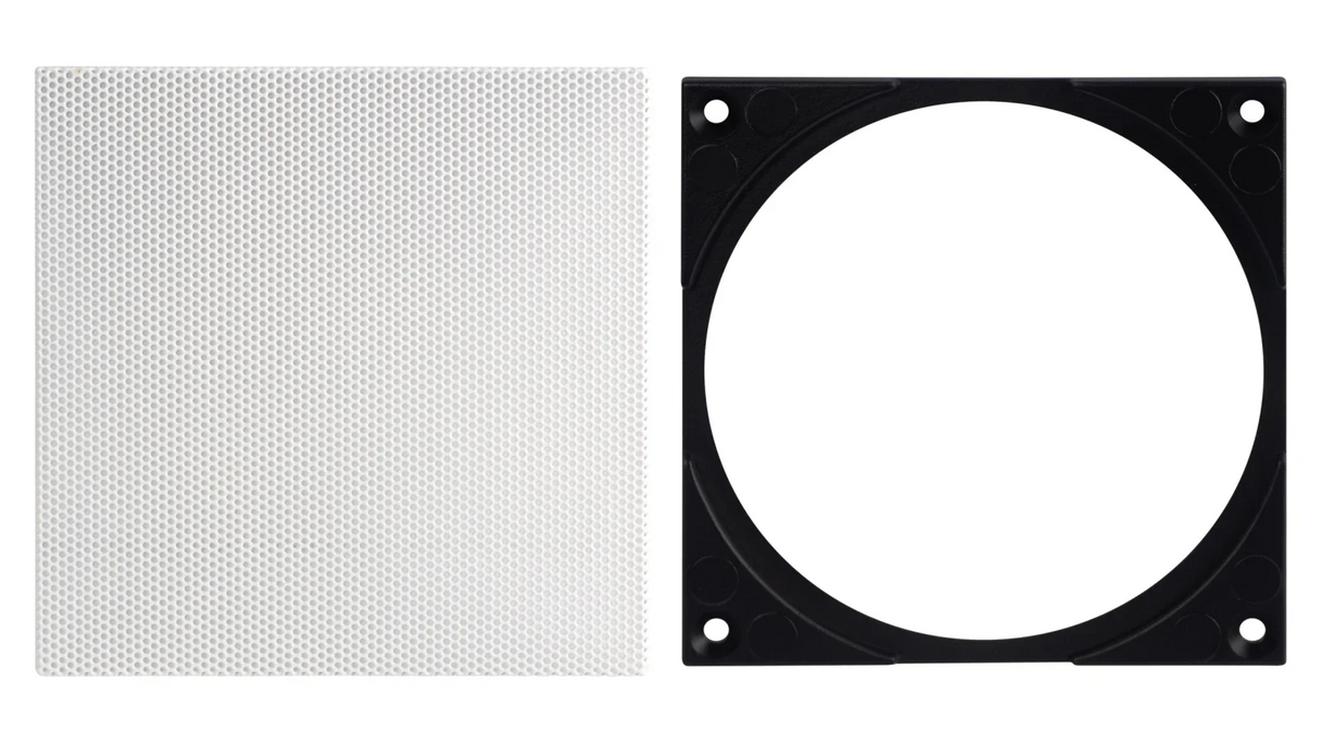 Elac IC-SQ31-W Square Adapter & Grill for IC-V31-W - White, Each