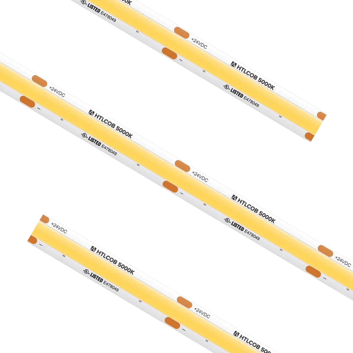 Proluxe PLX-HTL54-COB-50K-24V-16 16.4FT REEL HTL COB TAPE LIGHT, IP54, 1.96" CUT INCREMENT, 5000K, 4.5W/FT, W/3 TL-CONKITS, W/3 TL-2PWR-HD