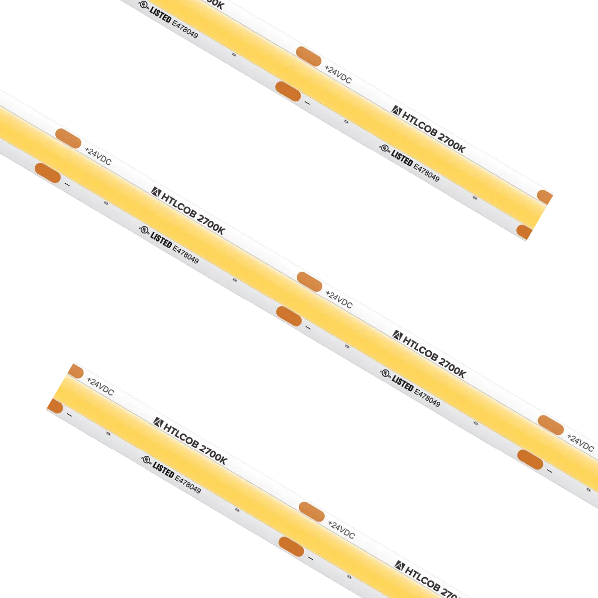 Proluxe PLX-HTL54-COB-27K-24V-100 100FT REEL HTL COB TAPE LIGHT, IP54, 1.96" CUT INCREMENT, 2700K, 4.5W/FT