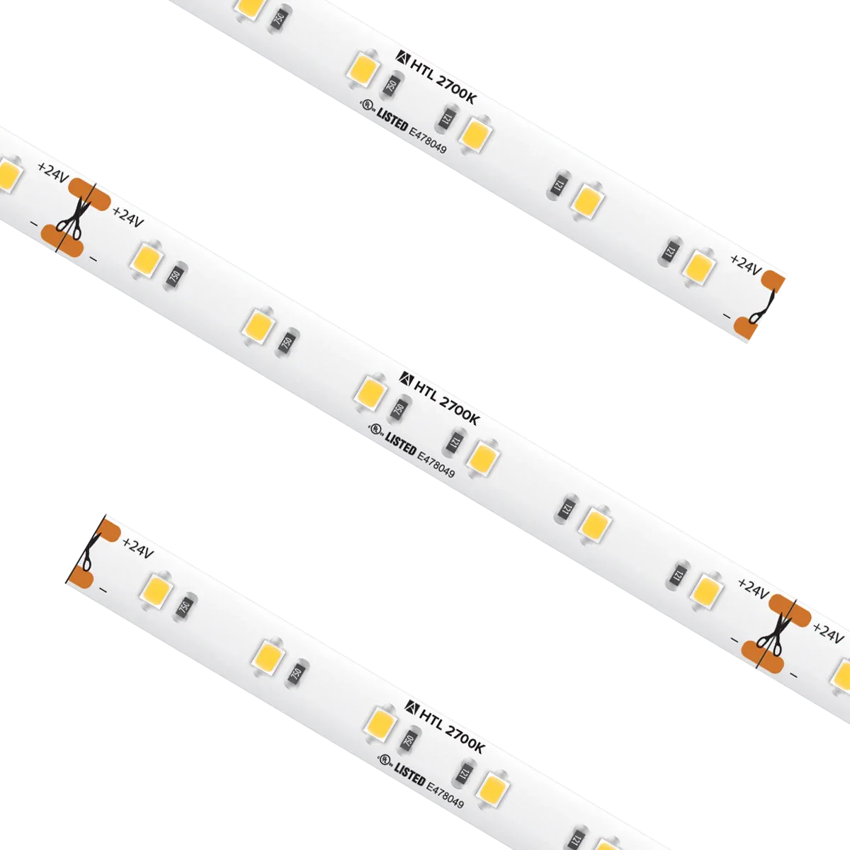 Proluxe PLX-HTL54-27K-24V-100 HIGH GRADE TAPE IP54,24V,2700K,100FT RL 4.6W/FT, W/5 TL-CONKITS: Y0409676/TL-2PWR-HD 10MM 2PIN CONNECTOR W/6' CABLE