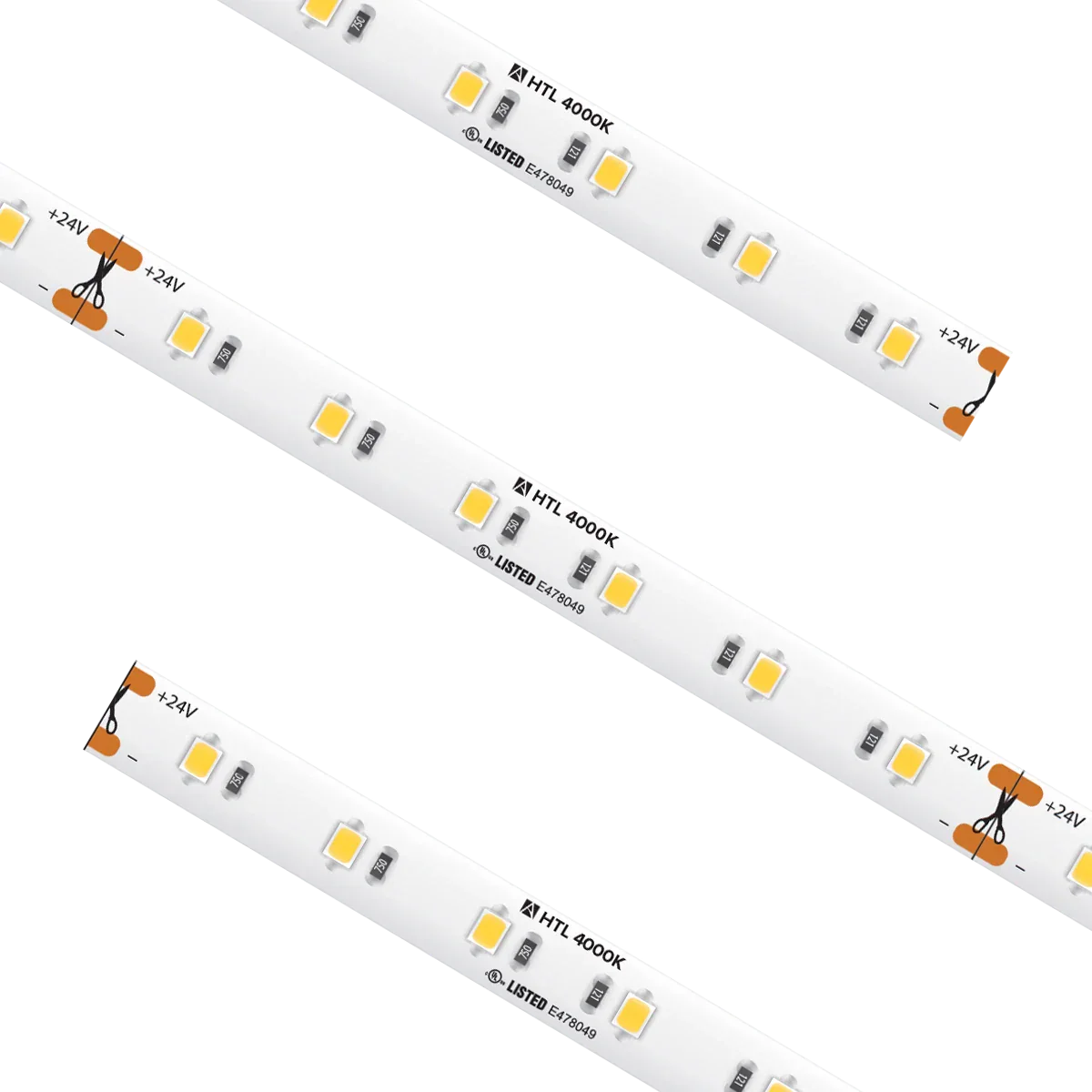 Proluxe PLX-HTL54-40K-24V-100 HIGH GRD TRULUX, IP54, 24V, 4000K,100FT RL, 4.6W/FT,94+CRI, IP54, 3.94" CUT