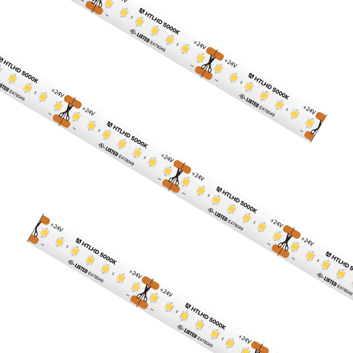 Proluxe PLX-HTLHD54-50K-24V-CC HTL HD HIGH OUTPUT TRULUX,24V,5000K, CUSTOM CUT, 3.65W/FT.IP54, 94+CRI, 1.51"CUT, 16.4' MAX