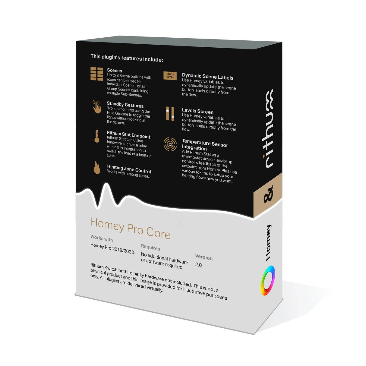 Rithum PLU-HOMY-COR Homey Pro Core Plugins for Rithum Switch