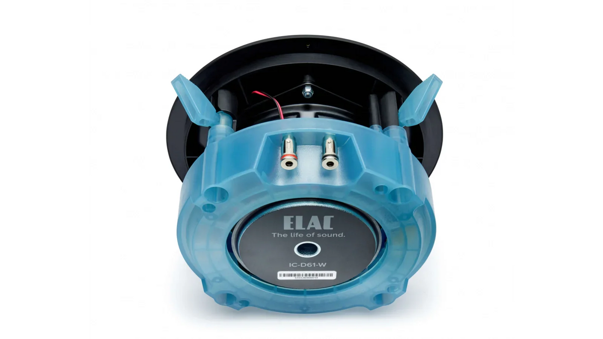 Elac Debut 6.5" IC-D61-W In-Ceiling Speaker - White, Each