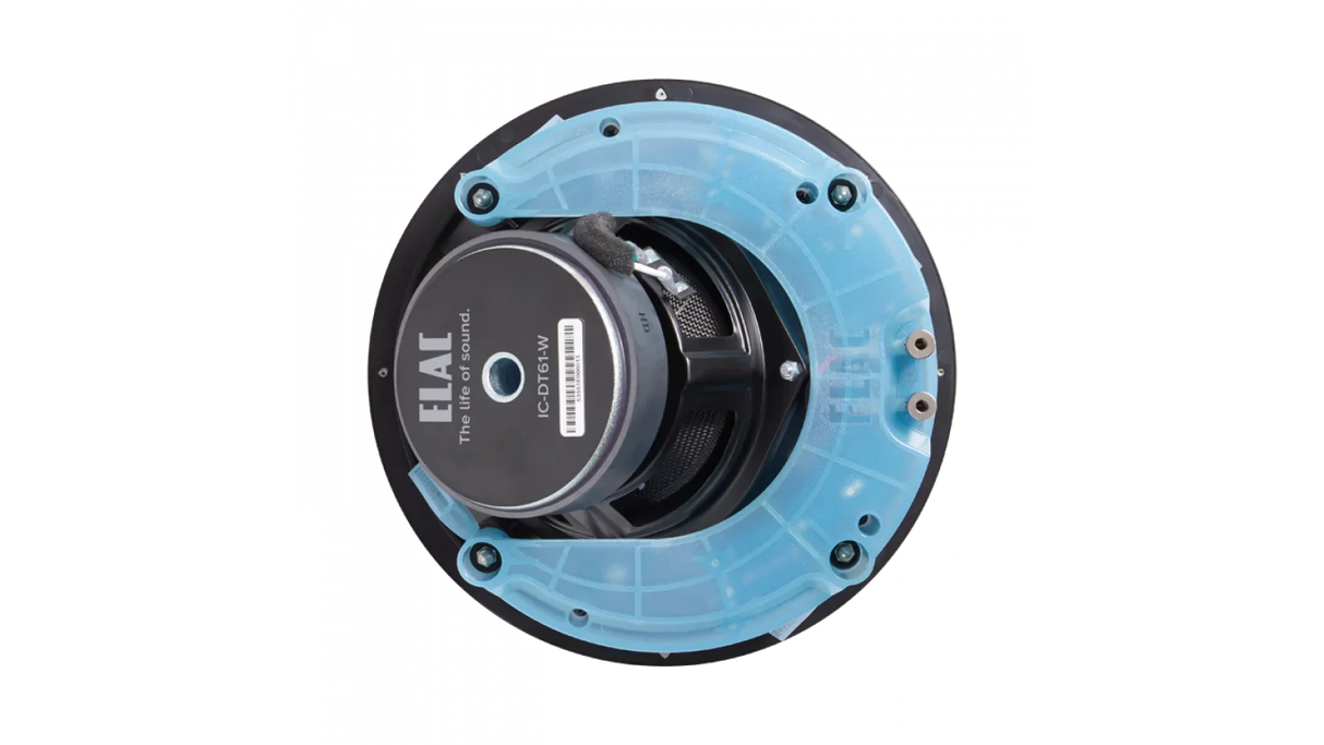 Elac Debut 6.5" IC-DT61-W In-Ceiling Angled Speaker - White, Each