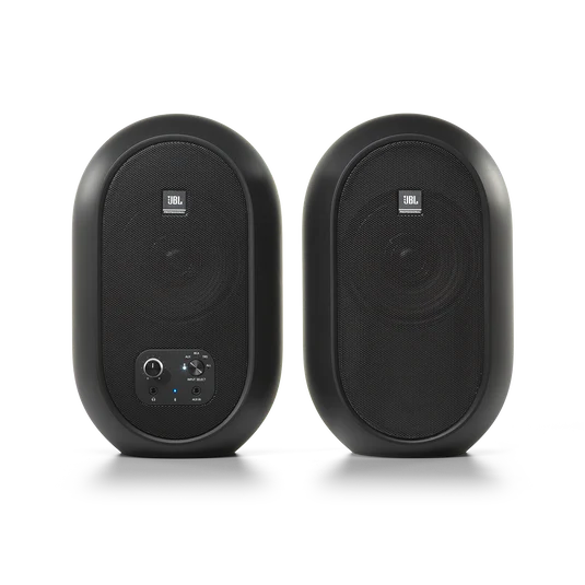 JBL 104-BT Portable Bluetooth Speaker System - 60 W RMS - Matte Black, Pair