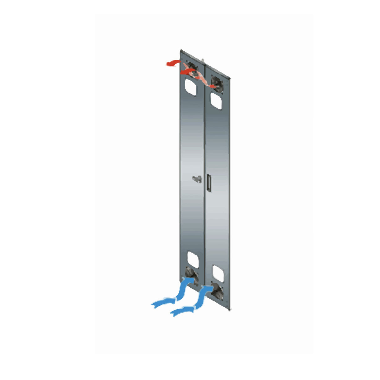 Middle Atlantic KO-CRD-FAN 4"FAN W/GUARD FOR CRD DR
