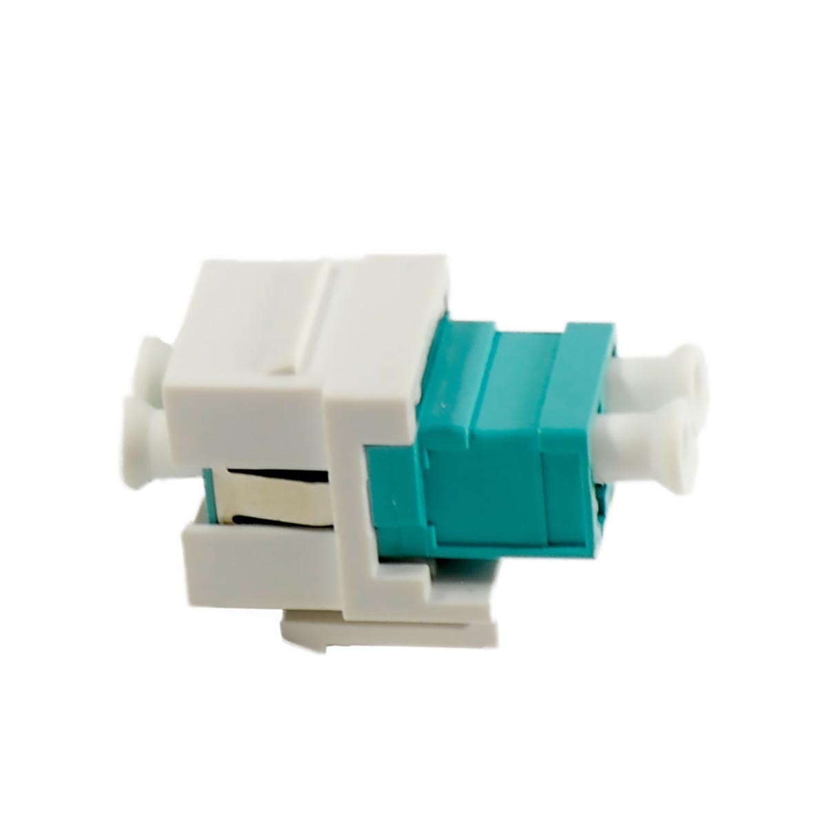 Cleerline SSF-LC-MMKILA Fiber optic keystone insert, Duplex LC to LC, Multimode, Light Almond Per Each