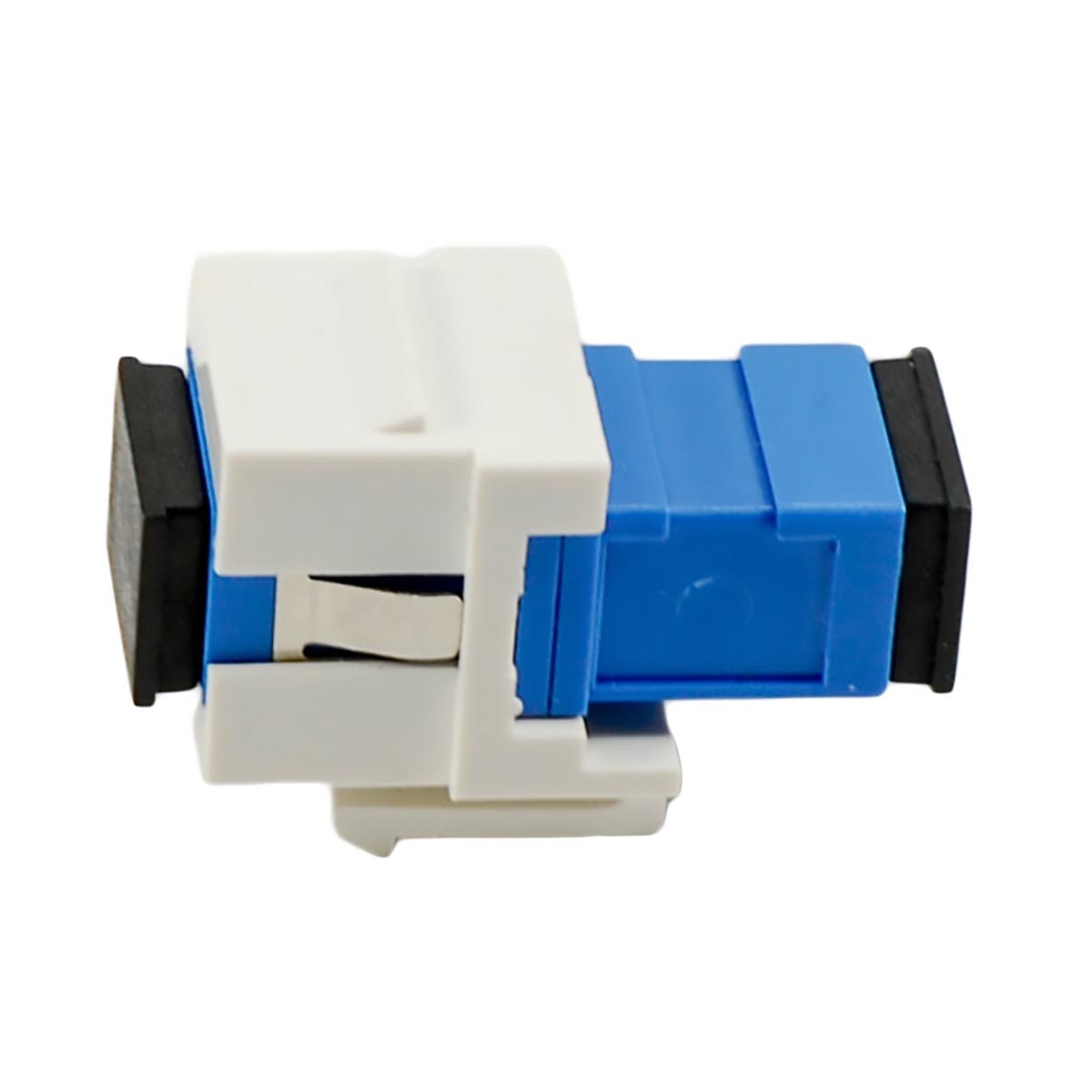 Cleerline SSF-SC-SMKILA Fiber optic keystone insert, Simplex SC to SC, Single-mode, Light Almond Per Each