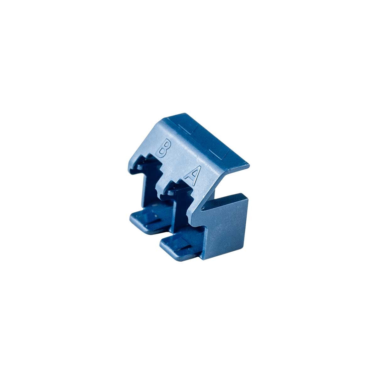 Cleerline SSF-LC-SMUPC-CL SSF™ LC SM/UPC Duplex Connector clip w/Polarity Tubes (Blue) Per 100 Pack
