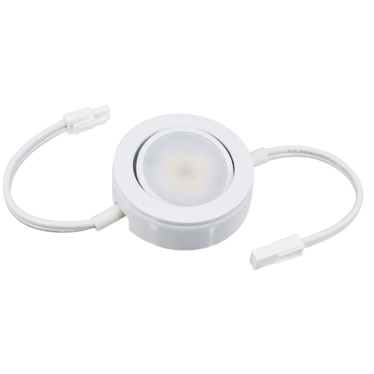 Proluxe PLX-MVP-27K-IL-WH MVP PUCK,120VAC, 4W, WHITE, C/ETL/US, W LEAD + TAIL WIRE,2700K,PUCK,>90CRI