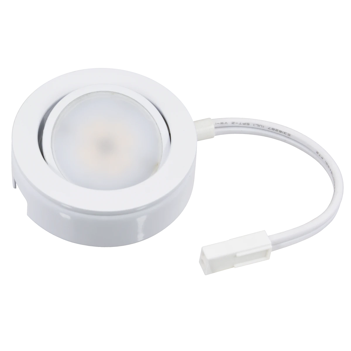 Proluxe PLX-MVP-27K-1-WH MVP 1-PUCK KIT,120VAC, 4W,WHITE, C/ETL/US, INCL 6FT PC,2700K, 230LM/PUCK,>90CRI