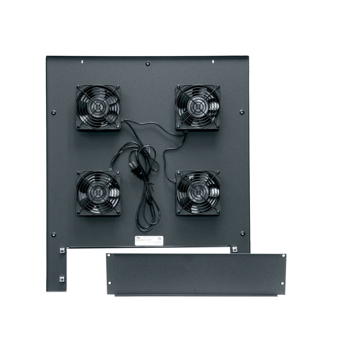 Middle Atlantic MW-4FT-380CFM INTEGRATED 4"FAN TOP
