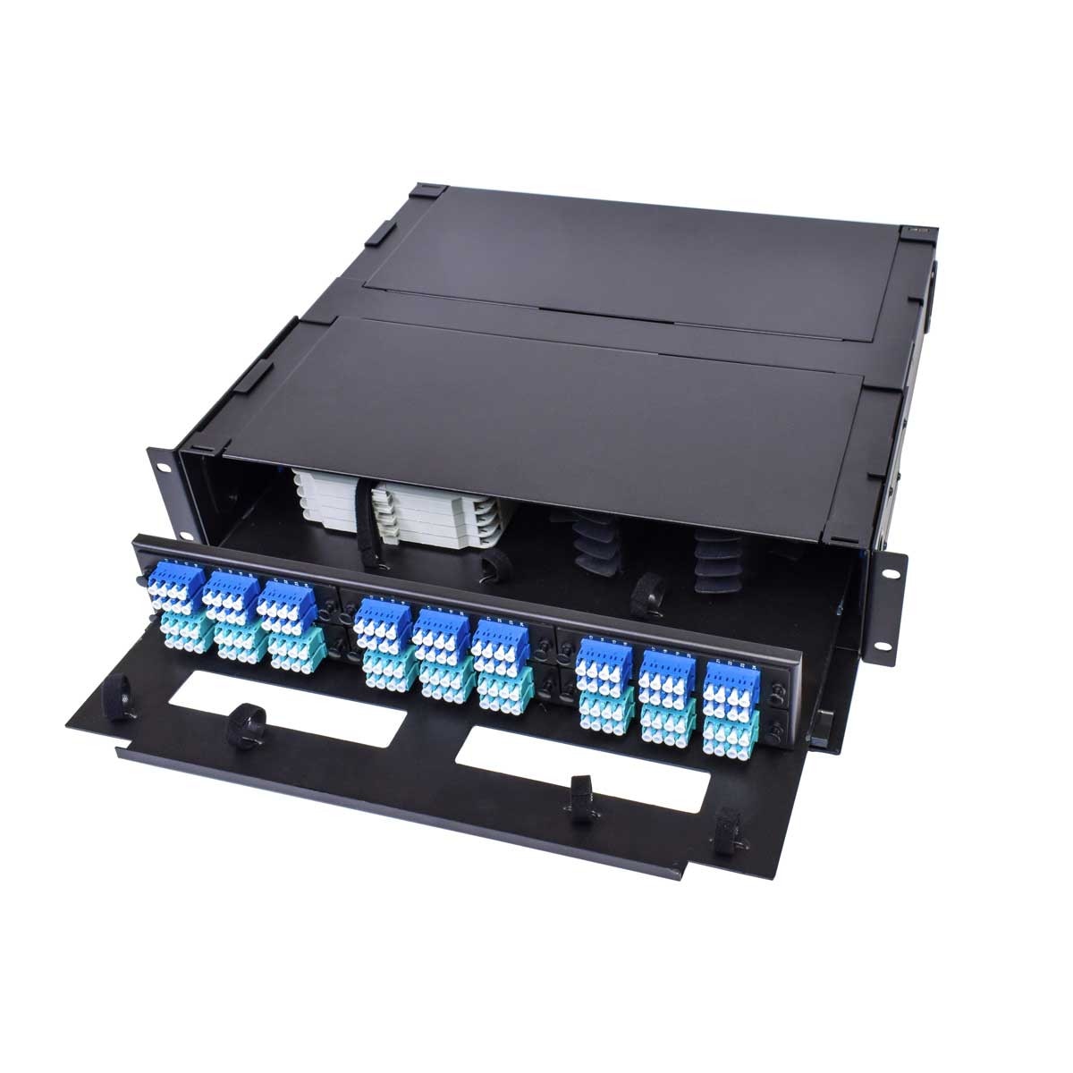 Cleerline SSF-2RU-E6 2RU Enclosure, Empty, Holds up to 6 plates, comes w/ Flush Mount Rack Ears Per Each