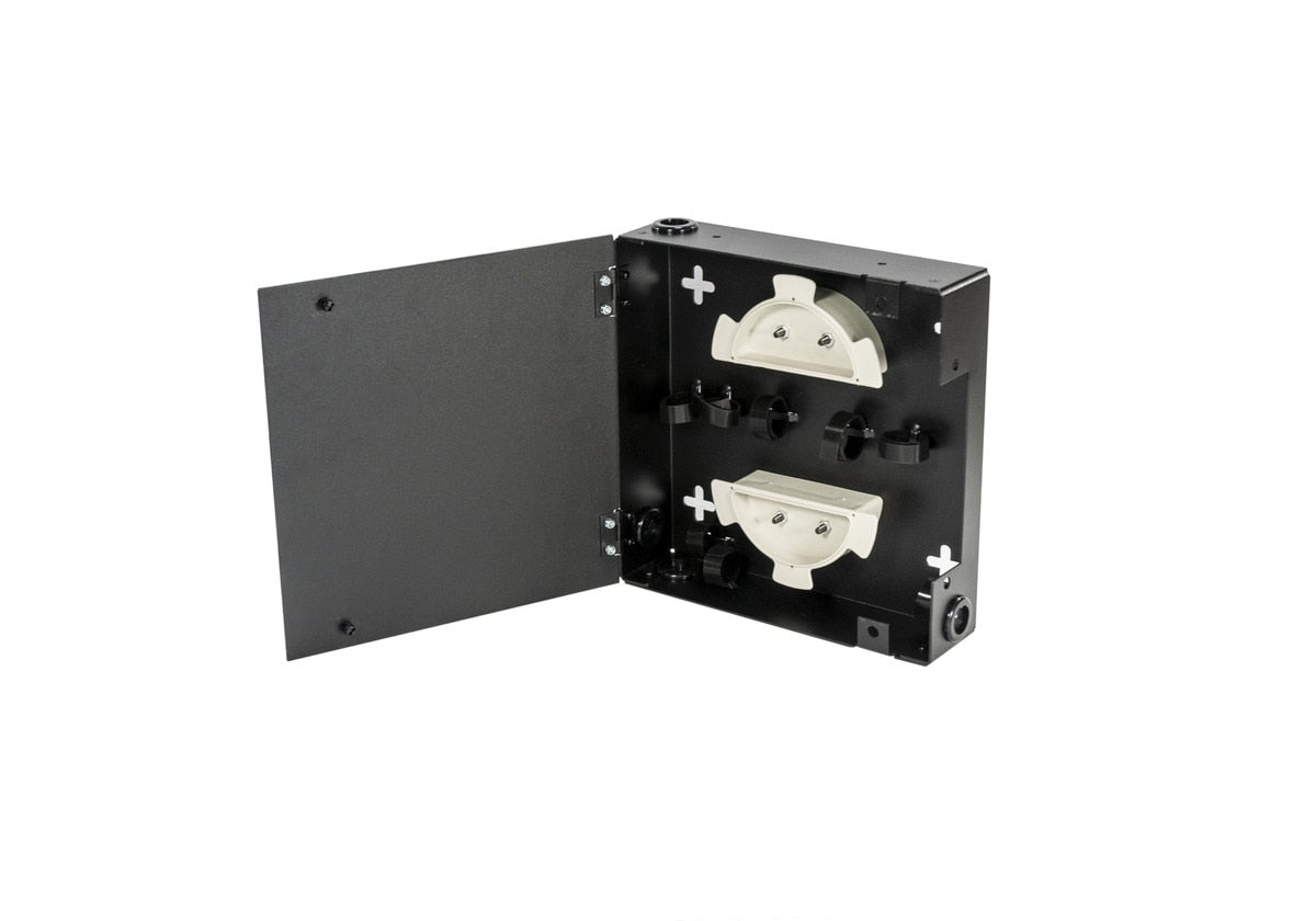 Cleerline SSF-SWM-SOLID-NL-E1 Extra small, empty wall mount enclosure. Fits 1 LGX adapter plate. Per Each