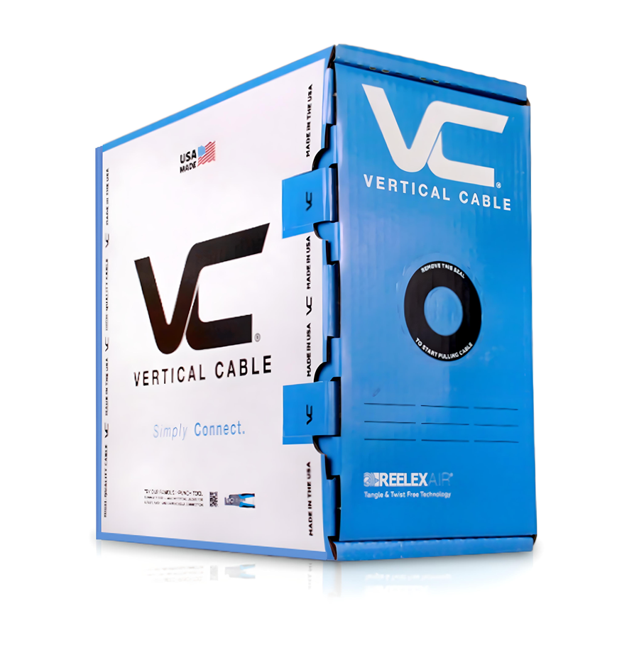 Vertical Cable CAT6 UTP CMP (Plenum-Rated) 1000ft Spool