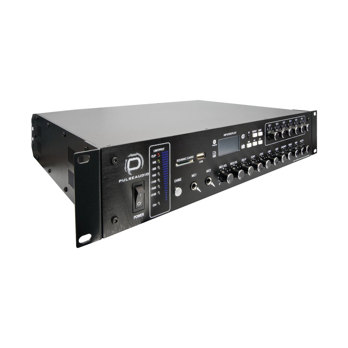 Pulse Audio PA6X 120/240W, 6-Channel Commercial Amplifier