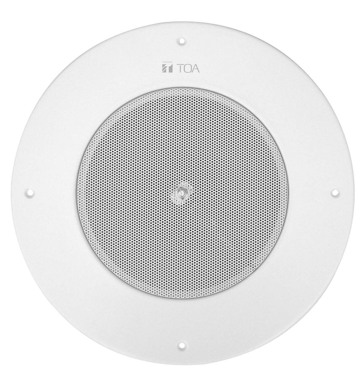 TOA PC-580RVU AM 8" 5W @ 25/70V In-Ceiling Paging Speaker w/Volume Control UL1480/2043 Listed (Life Safety) when used with HY-BC580 Back Can