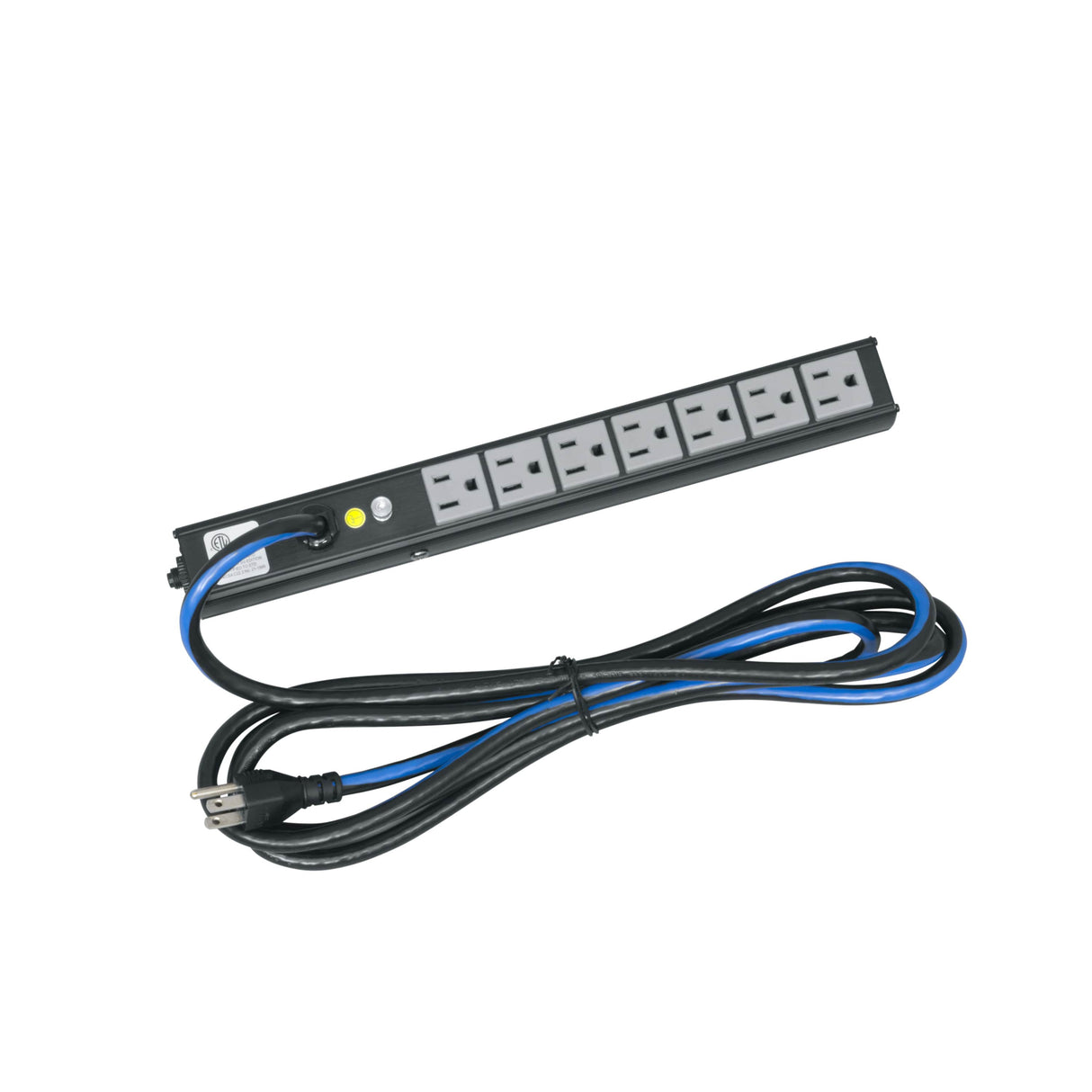 Middle Atlantic PD-715SC-NS SLIM PWR STRIP,7 OUTLET