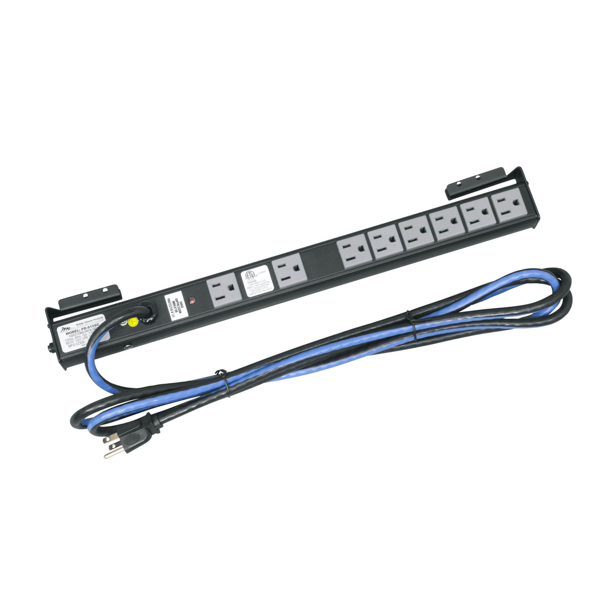 Middle Atlantic PD-815SC-PBSH SHLF MT 8OUT 15A PWR STRP