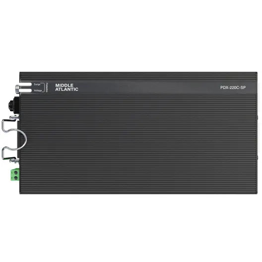 Middle Atlantic NEXSYS™ 2 Outlet, 20 Amp Compact Power with Series Surge Protection