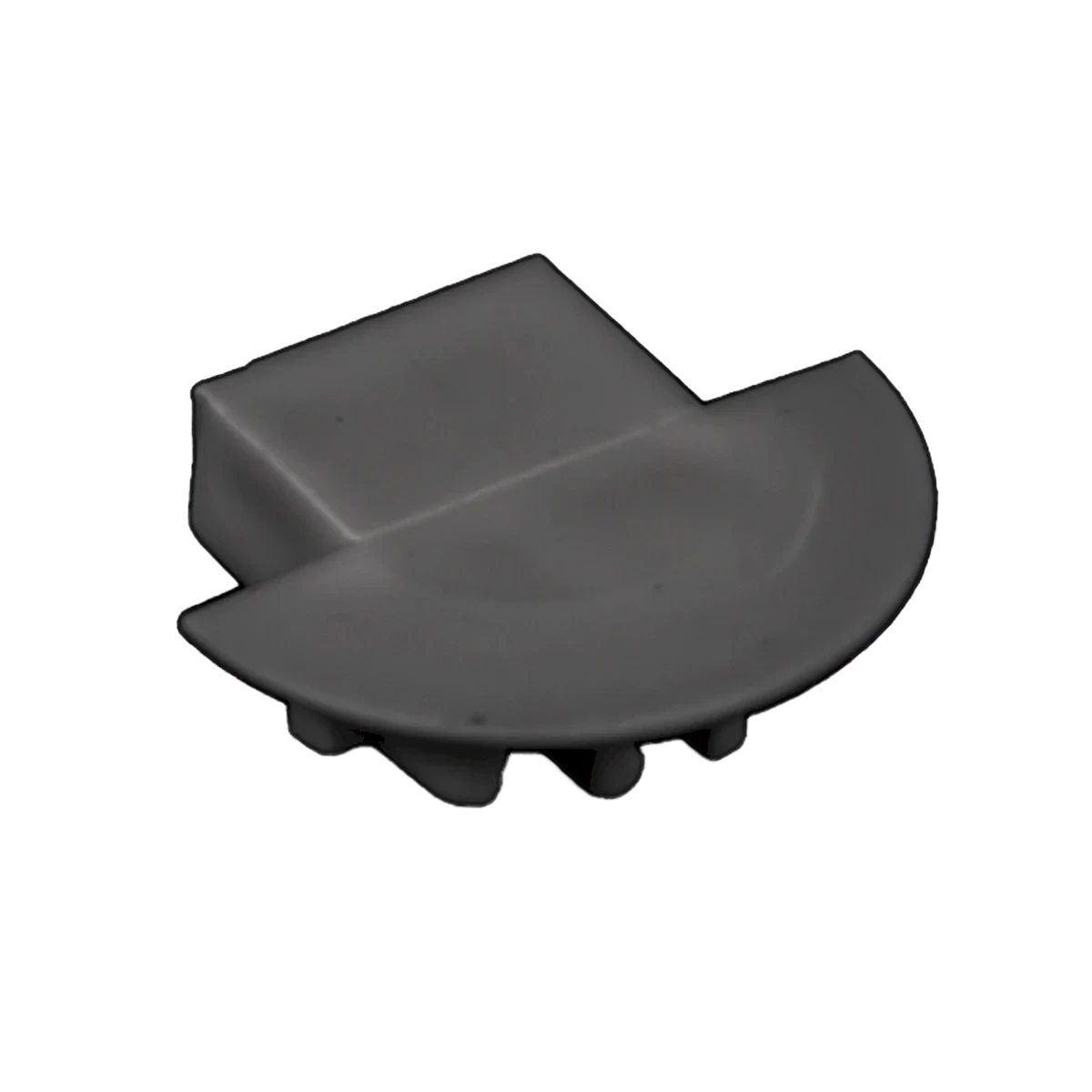 Proluxe PLX-EXTMINIDF-FEED-BK SO: END CAP WITH WIRE FEED HOLE FOR PE-AA1DF, BLACK PLASTIC