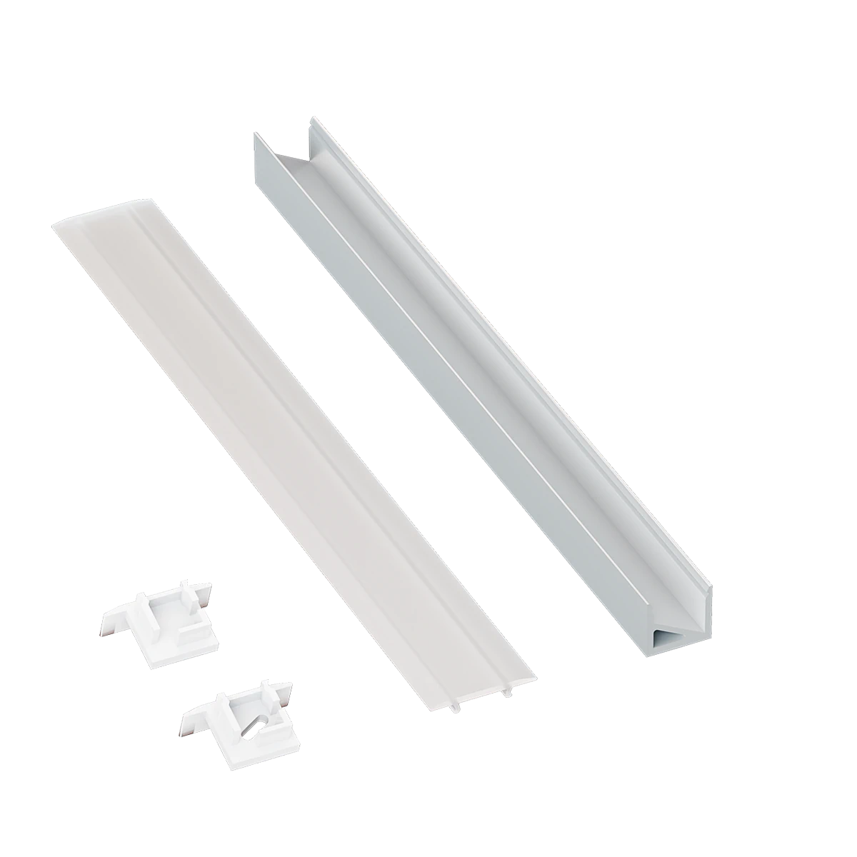 Proluxe PLX-EXTB28-2M-BNDL1 BEVEL28 BUNDLE OF (1) WILL INCLUDE: 78.74" (2M ALUM,.COVER,.FEED, END, NO CLIP,NO PRE-DRILLED WITH COUNTERSUNK HOLES, HIGHER GRADE LENS WITH UV INHIBITOR